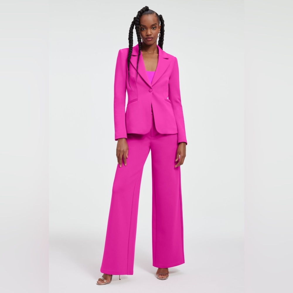 Good American Scuba Sculpted Blazer Plus Size 2X